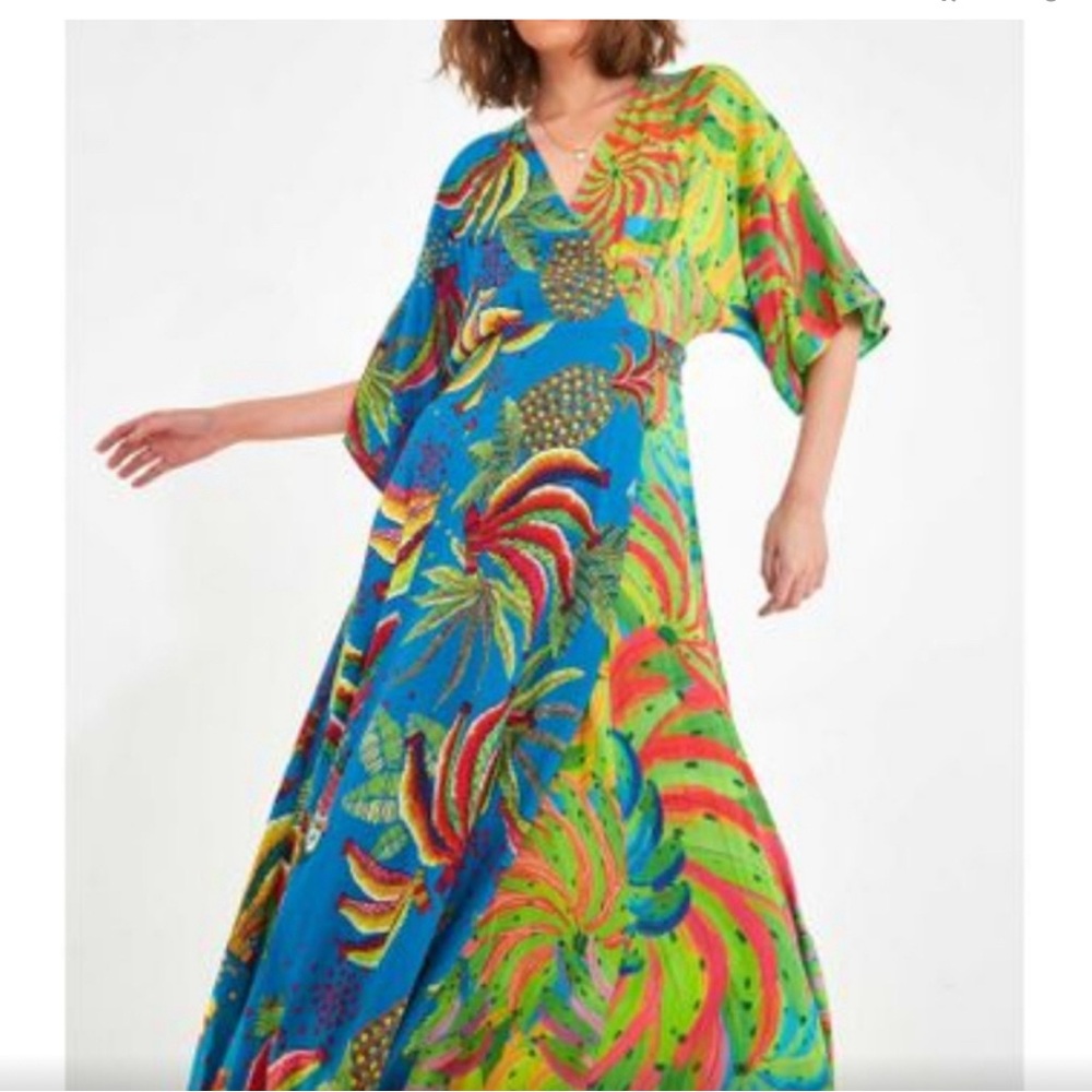 Anthropologie Farm Rio Dress Size XS